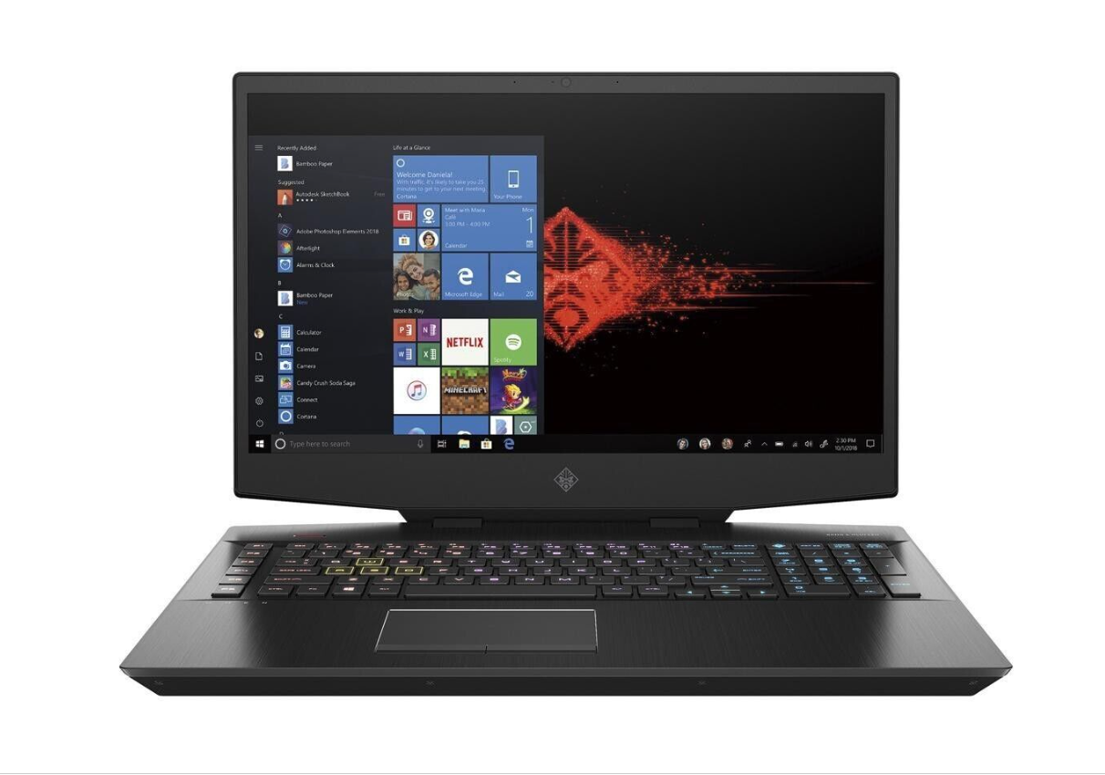 OMEN by HP 17-CB0063TX / NVIDIA GeForce RTX 2080 / Intel i9-9880H CPU @ 2.30GHz